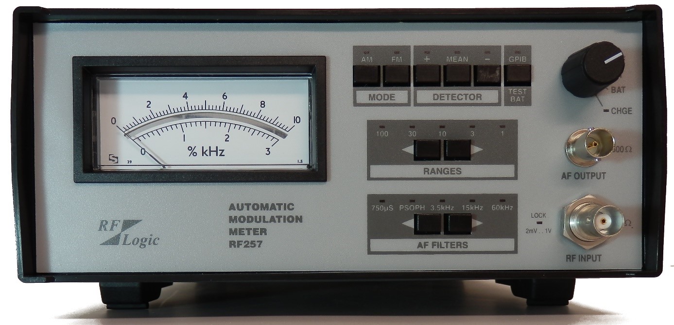 RF257 Automatic Modulation Meter